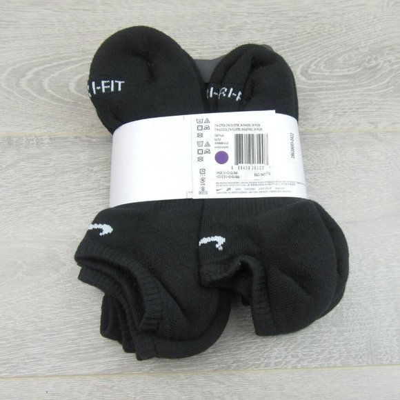 Nike Everyday Plus Cushion No Show Socks 6 Pack Mens Size 8-12 NEW - Picture 6 of 8